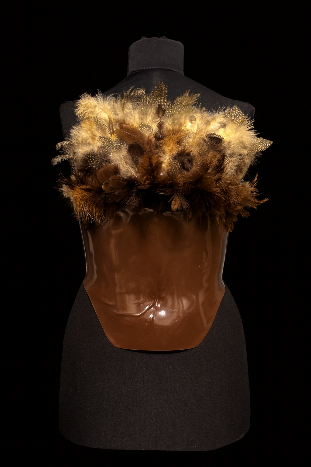 Corset Earth Feathers