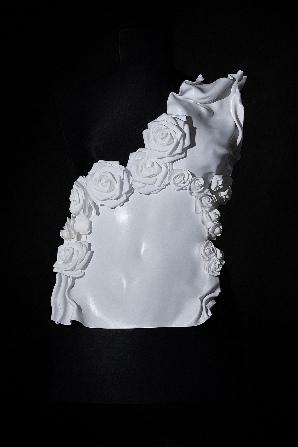 Corset Porcelain Bloom