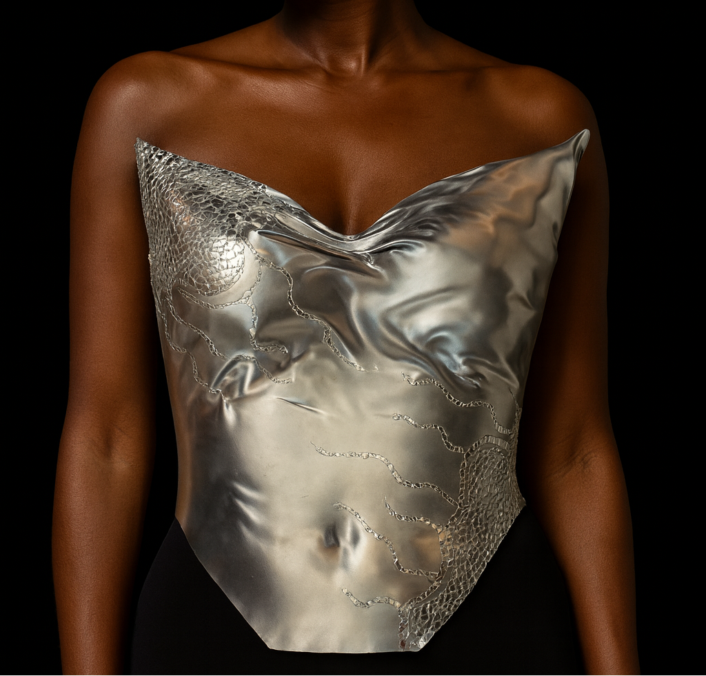 Glossy Mirror Corset