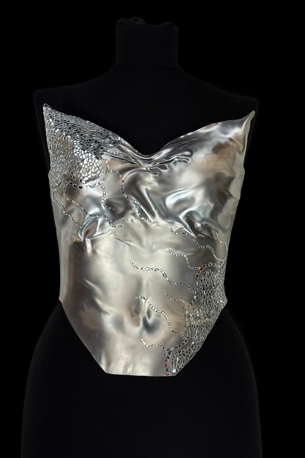 Glossy Mirror Corset